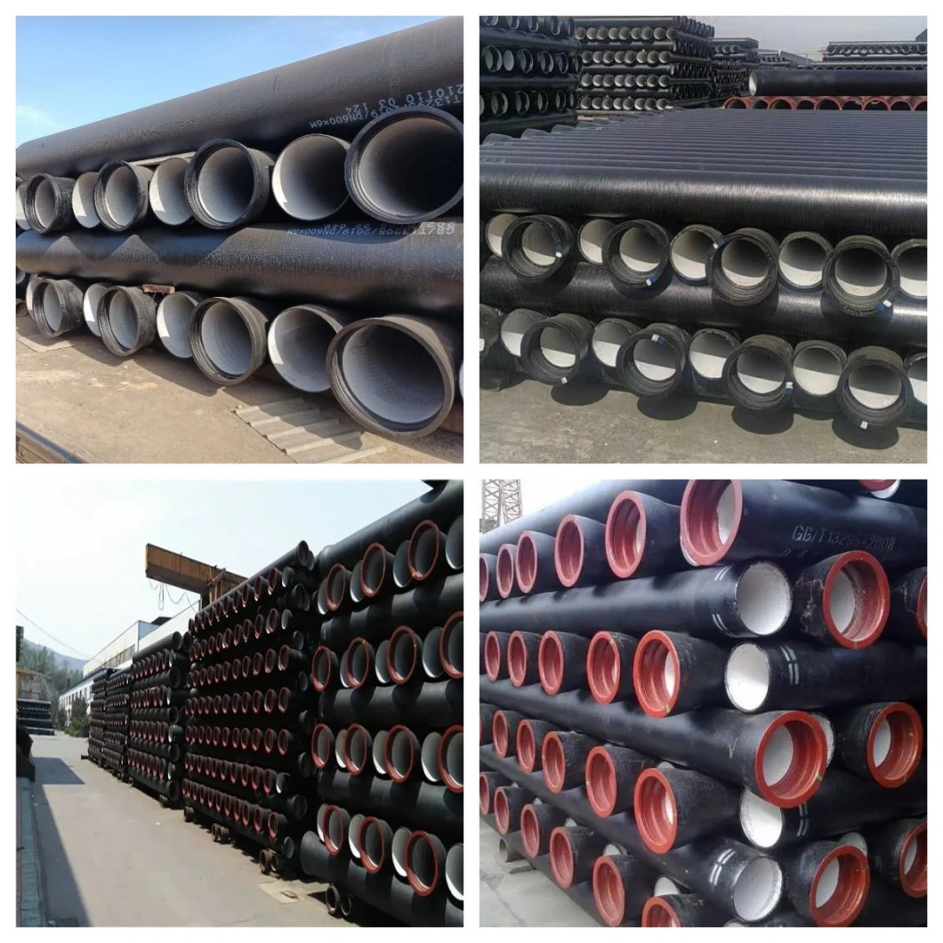 Factory Direct Sales High Standard ISO9001 BV Wras Bsi CE Ductile Iron Pipe Ductile Iron Drainage Pipe Water Tube