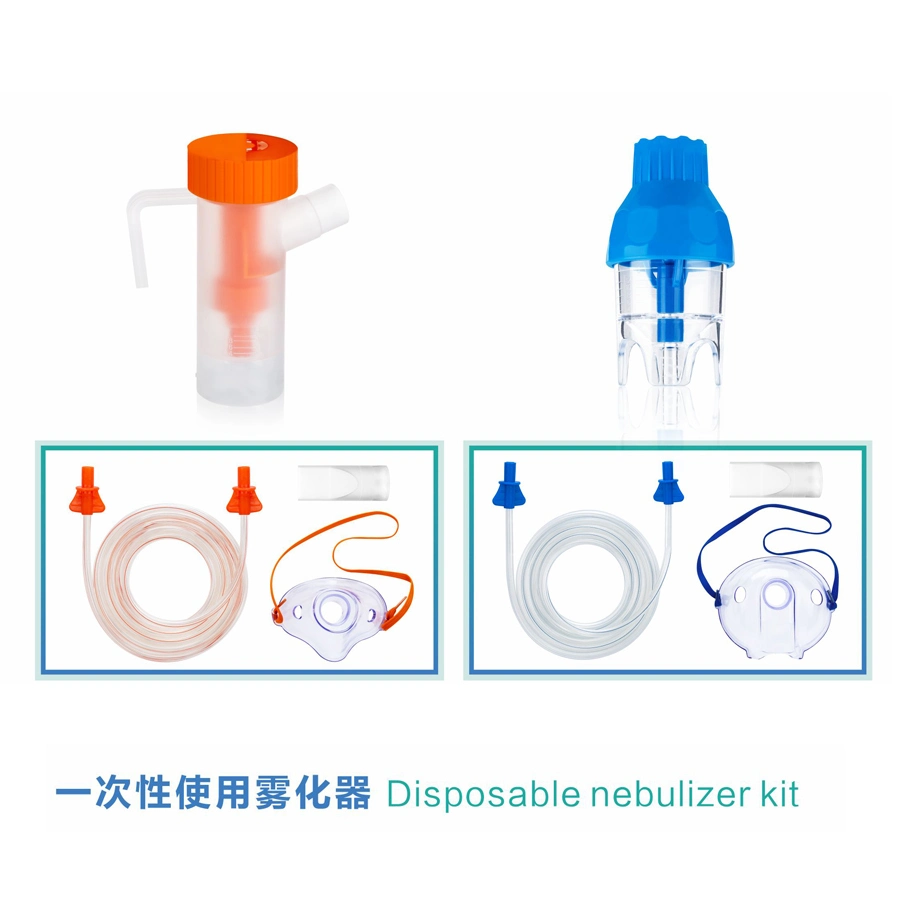 Disposable PVC Nebulizer Mask Kit Nebulizer Oxygen Mask